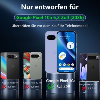 Púzdro OWKEY pre Google Pixel 10a, magnetické púzdro pre MagSafe s tvrdeným sklom, [ochrana