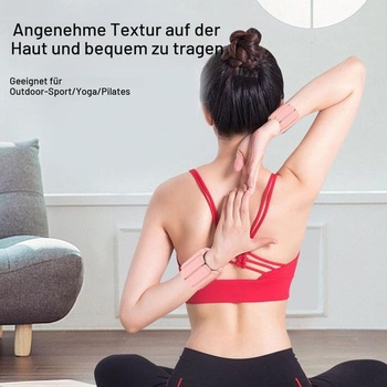 Sada 2 nastaviteľných závaží na zápästie a členky, vodotesné silikónové záťažové putá, fitness