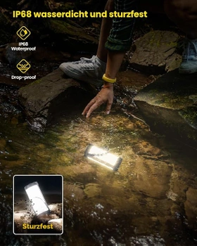 Kempingová lampa Glocusent