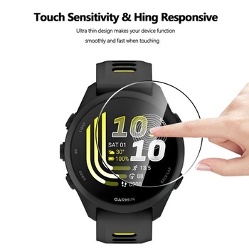 Anoowkoa 4dielna sada ochranných fólií na displej pre Garmin Forerunner 170/70/170 Music 43mm