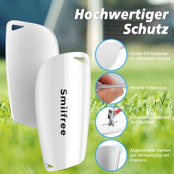Chrániče holení Smilfree Mini pro děti: Pohodlné chrániče holení pro mužský fotbal - Malé chrániče