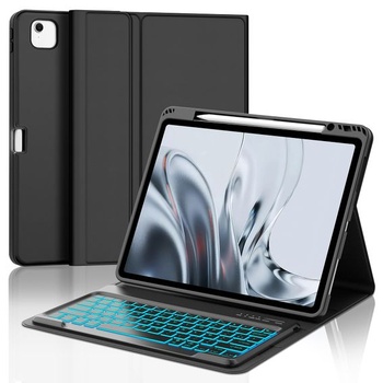 Puzdro s klávesnicou pre iPad Air 13 palcov (M4 2026/M3 2025/M2 2024) a iPad Pro 12,9 palcov