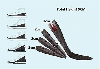 Zväčšenie výšky stielky 3-9 cm, nastaviteľná výška, zdvíhanie, výška päty, väčšia, pre ženy aj mužov,