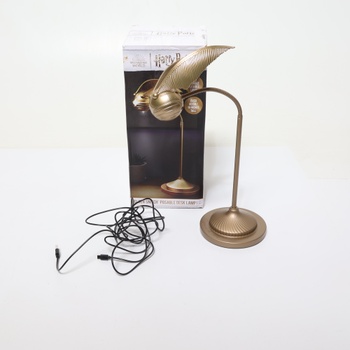 Polohovateľná stolná lampa Golden Snitch Paladone - Oficiálne licencované svetlo Harry Potter pre