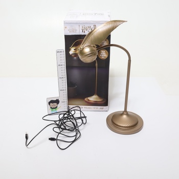 Polohovateľná stolná lampa Golden Snitch Paladone - Oficiálne licencované svetlo Harry Potter pre