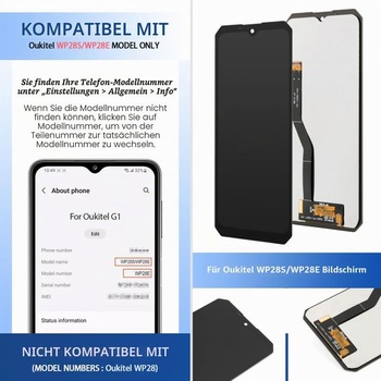 Náhradní displej pro Oukitel TGHongKy