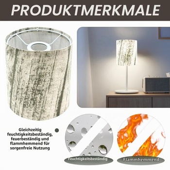 Látkové tienidlo, vhodné pre závesné lampy, stolné lampy, stojacie lampy a nočné lampičky. Tienidlá