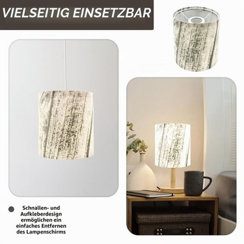 Látkové tienidlo, vhodné pre závesné lampy, stolné lampy, stojacie lampy a nočné lampičky. Tienidlá
