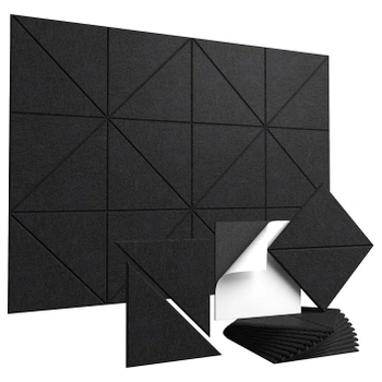 Akustické panely Vieshful A53-XYB-BLK-10PC
