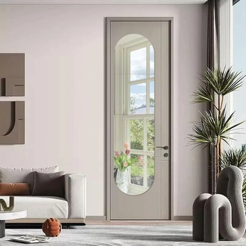 Zrcátko Hode Adhesive Mirror, samolepicí zrcátko k nalepení, akryl, 2 mm, sada - 30x30cm, 4 kusy