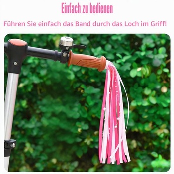 1 pár strapcov na riadidlá, detské strapce na bicykle, strapce na riadidlá pre detské bicykle,