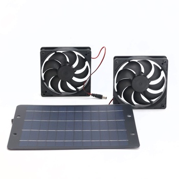 Solárny ventilátor Hapivida Solarauspuff Dual Fan