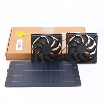 Solárny ventilátor Hapivida Solarauspuff Dual Fan
