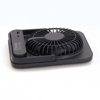 Tichý stolný ventilátor Otlonpe, dobíjací prenosný stolný ventilátor 4000 mAh, doba prevádzky 23