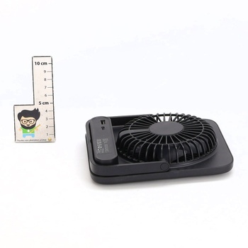 Tichý stolný ventilátor Otlonpe, dobíjací prenosný stolný ventilátor 4000 mAh, doba prevádzky 23