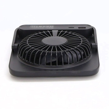 Tichý stolný ventilátor Otlonpe, dobíjací prenosný stolný ventilátor 4000 mAh, doba prevádzky 23