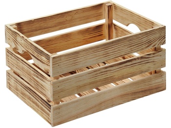 Dekoratívny box, borovica 40 x 30 x 23 cm, set 4 ks - N