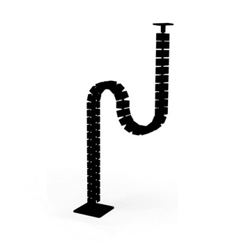 Flexibilný káblový organizér, CMP017-B, dĺžka 128 cm - N