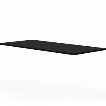 Stolová doska DT1408-Black, 140 x 80 cm, čierna - N