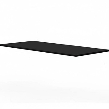 Stolová doska DT1408-Black, 140 x 80 cm, čierna - N