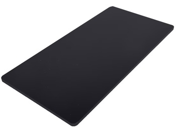 Stolová doska DT1408-Black, 140 x 80 cm, čierna - N