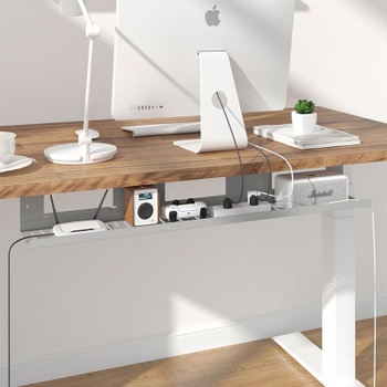 Kancelársky káblový žľab CMP051LL, biela - N
