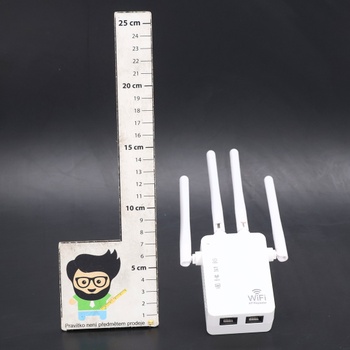 Zosilňovač signálu WiFi extendera až pre 6 000 m2 a 60 zariadení, WiFi zosilňovač s dlhým dosahom a