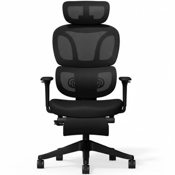 Ergonomická kancelárska stolička BS5BB-PRO, čierna - N