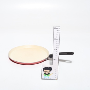 GSW 456715 krepová forma včetně nástavce na těsto, hliník, oranžová/smetana - â26 cm