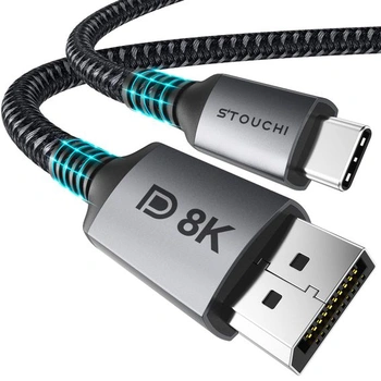 Kábel Stúti USB-C DisplayPort 1.4 8K @ 60Hz 4K @ 144Hz /…