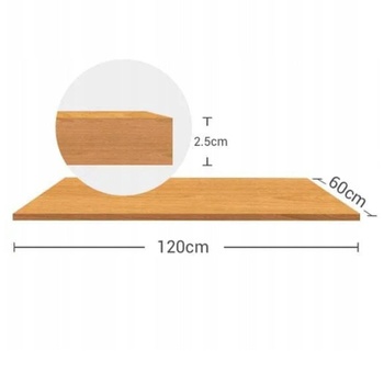 Stolová doska PR1206-Maple, 120 x 60 cm, javor - N