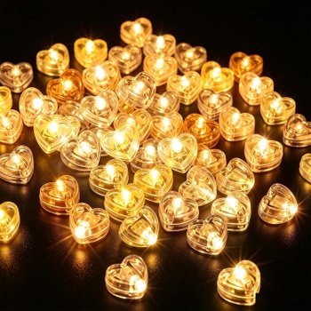 Svetelná reťaz HUIKUANGEU 120ks mini LED srdiečka