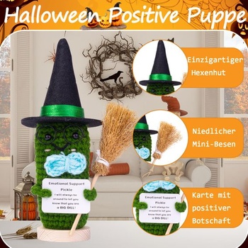 Mwmoeen Halloween pozitívnych zemiakov, darčeky s pozitívnymi zemiakmi do vrecka, kreatívne pletené