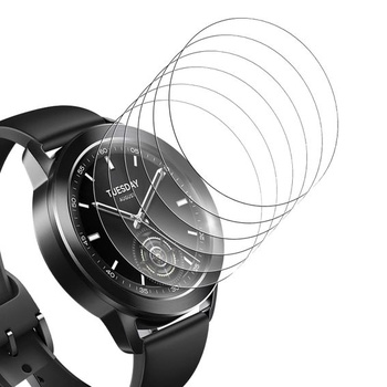 Sada 6 ochranných fólií na displej kompatibilných s Xiaomi Watch S4 47mm/S3, HD číre tvrdené