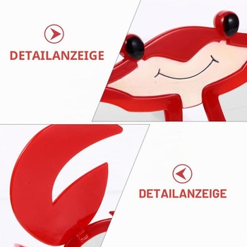 DOITOOL 2dielne krabie okuliare, zábavné párty okuliare na pláž a kostým