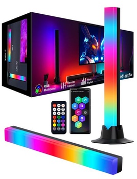 RGB IC LED svetlo, RGB svetelná lišta spolupracujúca s…