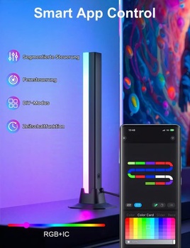 RGB IC LED svetlo, RGB svetelná lišta spolupracujúca s Alexou, herná lampa, osvetlenie televízora
