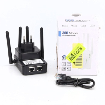 Wifi zesilovač Bfhdbdt 300 Mbit/s, bílý