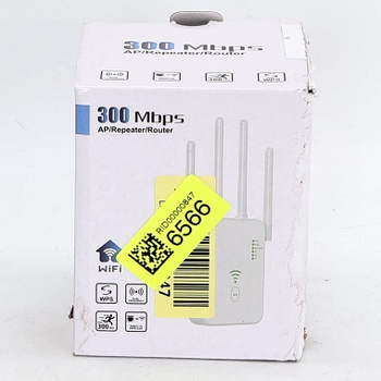 Wifi zesilovač Bfhdbdt 300 Mbit/s, bílý