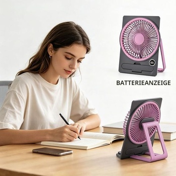 Malý stolní ventilátor, mini ventilátor, USB ventilátor, velmi tichý stolní ventilátor, 5
