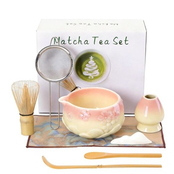 8dielna sada na Matcha, sada metličiek na Matcha s…