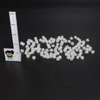 Světelný řetěz HUIKUANGEU 120ks mini LED srdíčka