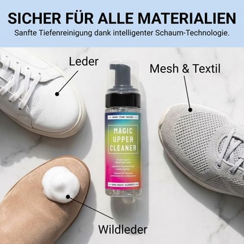 Bama Magic Upper Cleaner, vysoko účinný čistič obuvi, čistí všetky materiály zvršku obuvi, na
