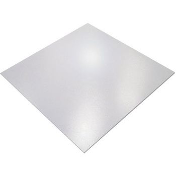 Polykarbonátová ochranná rohož edcmflpg0020, 150 x 150 cm, priehľadná - N
