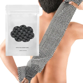 Exfoliačná osuška, antibakteriálna sprchová osuška, 48…