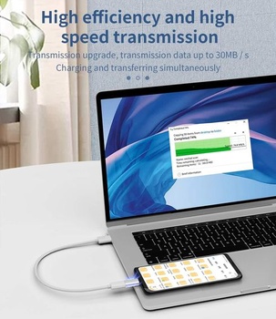 Adaptér zoyuzan USB-C na Lightning (3 ks) pro iPhone, Huawei, Xiaomi, Redmi, Google, Samsung, LG,