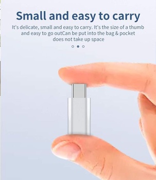 Adaptér zoyuzan USB-C na Lightning (3 ks) pro iPhone, Huawei, Xiaomi, Redmi, Google, Samsung, LG,