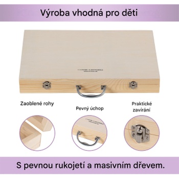 Zvonkohra s drevenou debnou 00105759, chromatická - N