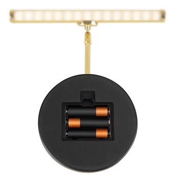 LED klavírna lampa KW, vysoký lesk, zlatá - N