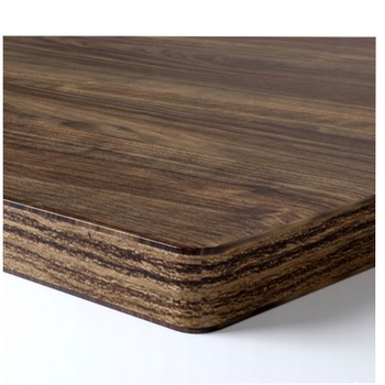 Stolová doska TB-R1608GB-EUCB, 160 x 80 cm, tmavo hnedá - N